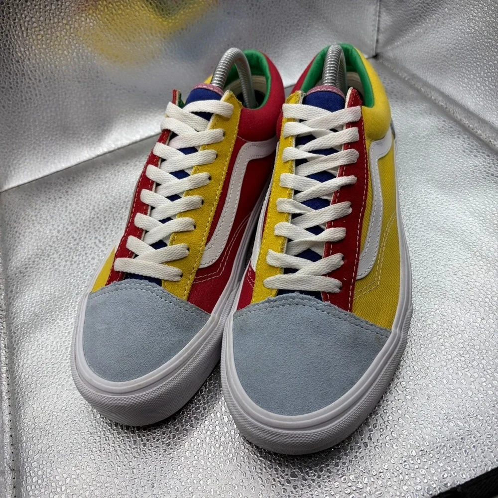 Size‎ 8.5M/10W Vans Sunshine Suede Canvas Low Top Unisex Sneaker Shoes 500714